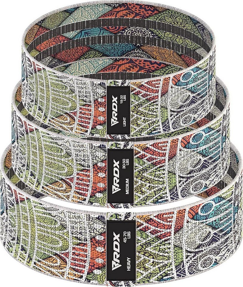 RDX Sports Trainingsbänder RDX Resistance Bands, Fitness Elastic Booty Band for Strength Training RDX Sports Trainingsbänder RDX Resistance Bands, Fitness Elastic Booty Band for Strength Training von RDX Sports