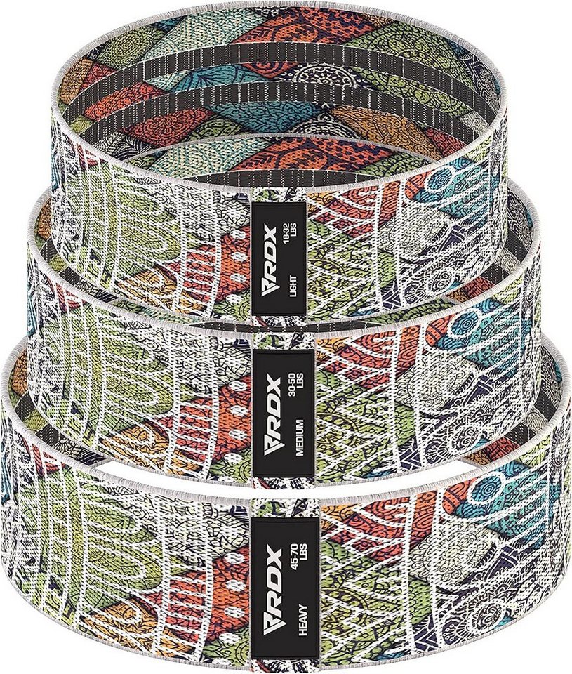 RDX Sports Trainingsbänder RDX Resistance Bands, Fitness Elastic Booty Band for Strength Training von RDX Sports