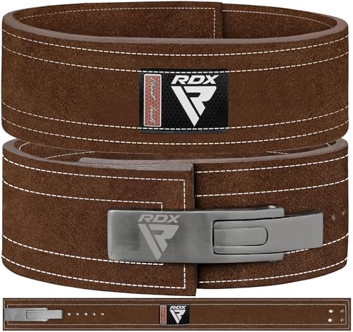 RDX 4” Gewichthebergürtel Hebelschnalle Leder, 10mm Genehmigt IPL USPA, Powerlifiting Trainingsgürtel Krafttraining Fitness Bodybuilding Gürtel, 10 Verstellbar Löcher,Gym Weight Lifting Belt, Herren RDX 4” Gewichthebergürtel Hebelschnalle Leder, 10mm Genehmigt IPL USPA, Powerlifiting Trainingsgürtel Krafttraining Fitness Bodybuilding Gürtel, 10 Verstellbar Löcher,Gym Weight Lifting Belt, Herren von RDX