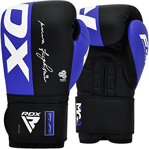 RDX Boxhandschuhe, Maya Hide Leder Trainingshandschuhe für Muay Thai, Kickboxen, Sparring, Boxsack, Sandsack, Kickboxhandschuhe, Kampfsport Training Heim Fitnessstudio Männer Women 8 10 12 14 16 OZ RDX Boxhandschuhe, Maya Hide Leder Trainingshandschuhe für Muay Thai, Kickboxen, Sparring, Boxsack, Sandsack, Kickboxhandschuhe, Kampfsport Training Heim Fitnessstudio Männer Women 8 10 12 14 16 OZ von RDX
