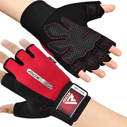 RDX Fitness Handschuhe Damen Herren, Anti-Rutsch Gewichtheben Workout Gym Gloves Krafttraining Trainingshandschuhe, Exercise Weightlifting Bodybuilding Sporthandschuhe Grip, Kraftsport Powerlifting RDX Fitness Handschuhe Damen Herren, Anti-Rutsch Gewichtheben Workout Gym Gloves Krafttraining Trainingshandschuhe, Exercise Weightlifting Bodybuilding Sporthandschuhe Grip, Kraftsport Powerlifting von RDX