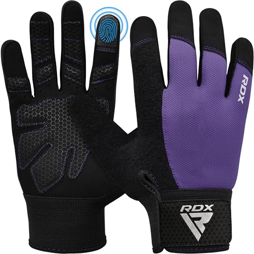 RDX Fitness Handschuhe Vollfinger Damen Herren, Gewichtheben Touchscreen Trainingshandschuhe, Bodybuilding Krafttraining Workout Gym Weight Lifting Gloves Powerlifting Kraftsport Griff Radfahren Sport RDX Fitness Handschuhe Vollfinger Damen Herren, Gewichtheben Touchscreen Trainingshandschuhe, Bodybuilding Krafttraining Workout Gym Weight Lifting Gloves Powerlifting Kraftsport Griff Radfahren Sport von RDX