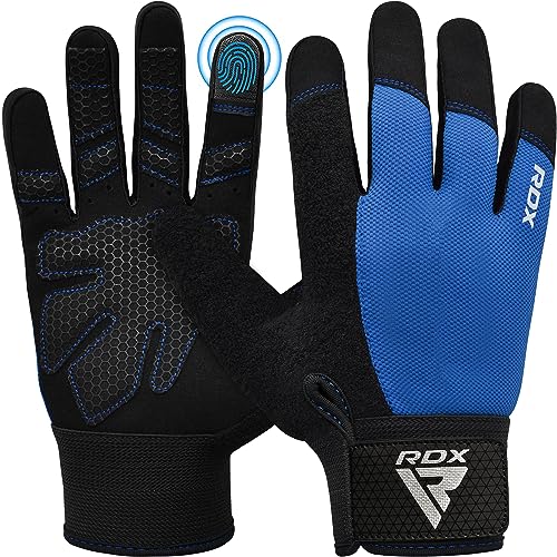 RDX Fitness Handschuhe Vollfinger Damen Herren, Gewichtheben Touchscreen Trainingshandschuhe, Bodybuilding Krafttraining Workout Gym Weight Lifting Gloves Powerlifting Kraftsport Griff Radfahren Sport RDX Fitness Handschuhe Vollfinger Damen Herren, Gewichtheben Touchscreen Trainingshandschuhe, Bodybuilding Krafttraining Workout Gym Weight Lifting Gloves Powerlifting Kraftsport Griff Radfahren Sport von RDX