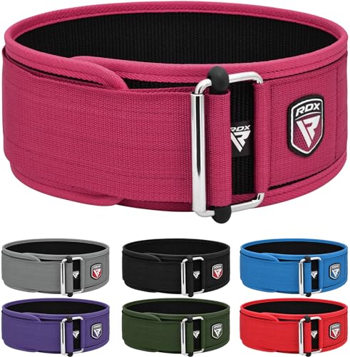 RDX 4” Gewichthebergürtel, Auto-Lock Trainingsgürtel, Powerlifting Krafttraining Bodybuilding Fitness Gürtel, Gepolstert Gewichtheben Gym Weight Lifting Belt, Männer Damen Kreuzheben Workout RDX 4” Gewichthebergürtel, Auto-Lock Trainingsgürtel, Powerlifting Krafttraining Bodybuilding Fitness Gürtel, Gepolstert Gewichtheben Gym Weight Lifting Belt, Männer Damen Kreuzheben Workout von RDX