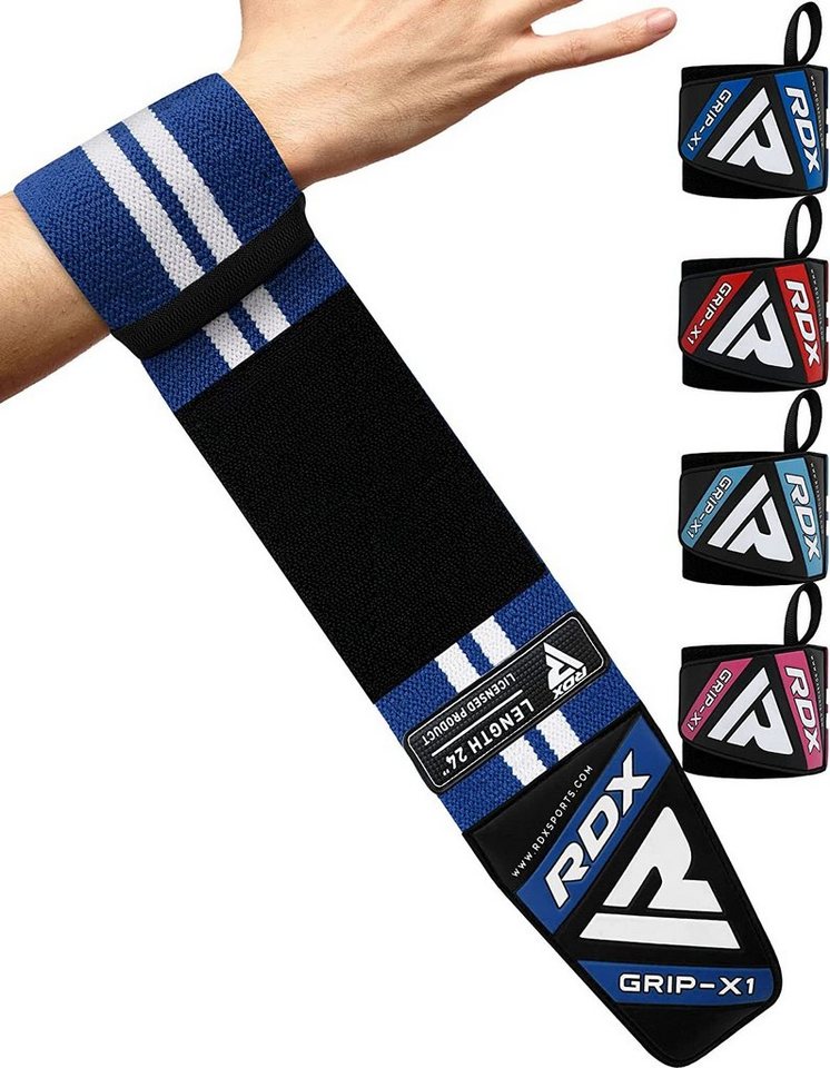 RDX Handgelenkschutz RDX Handgelenkbandagen Fitness Kraftsport, Weightlifting straps RDX Handgelenkschutz RDX Handgelenkbandagen Fitness Kraftsport, Weightlifting straps von RDX