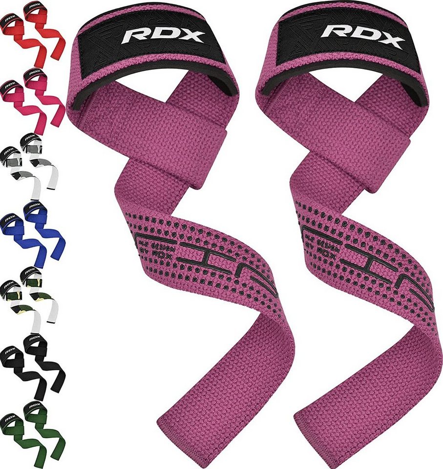 RDX Handgelenkschutz RDX Lifting Straps Strength Training, 60 cm lange professionelle von RDX