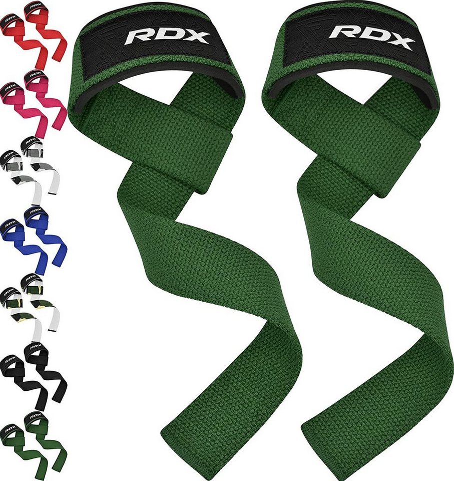 RDX Handgelenkschutz RDX Lifting Straps Strength Training, 60 cm lange professionelle von RDX