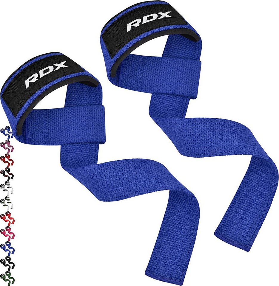 RDX Handgelenkschutz RDX Lifting Straps Strength Training, 60 cm lange professionelle von RDX