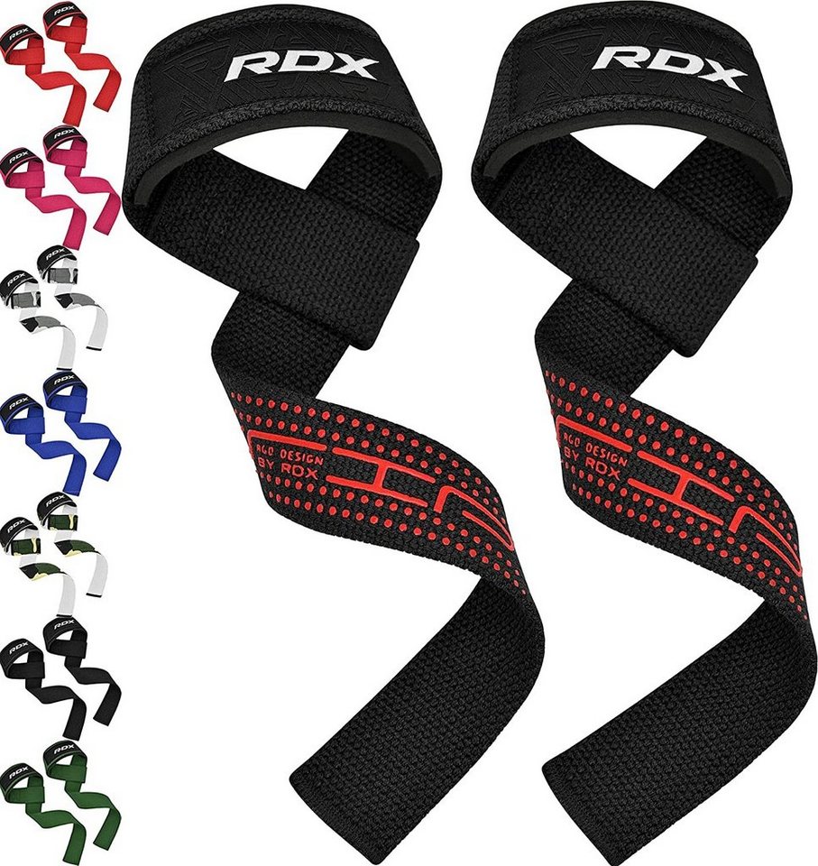 RDX Handgelenkschutz RDX Lifting Straps Strength Training, 60 cm lange professionelle von RDX