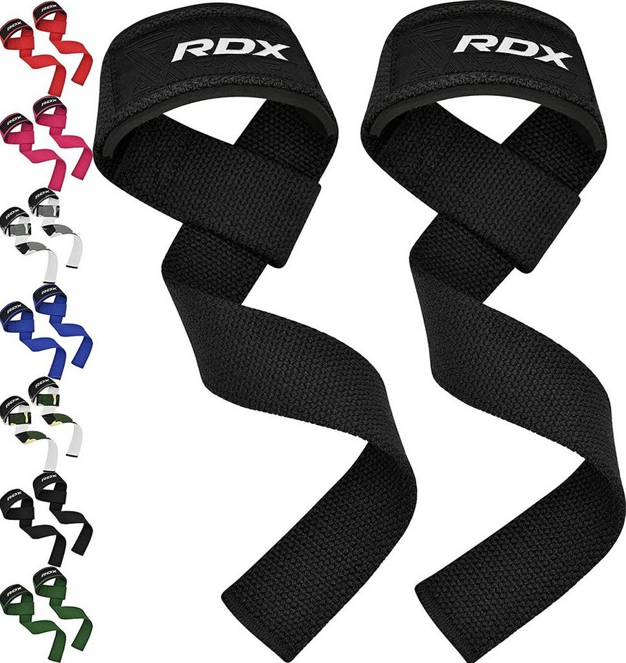 RDX Handgelenkschutz RDX Lifting Straps Strength Training, 60 cm lange professionelle RDX Handgelenkschutz RDX Lifting Straps Strength Training, 60 cm lange professionelle von RDX