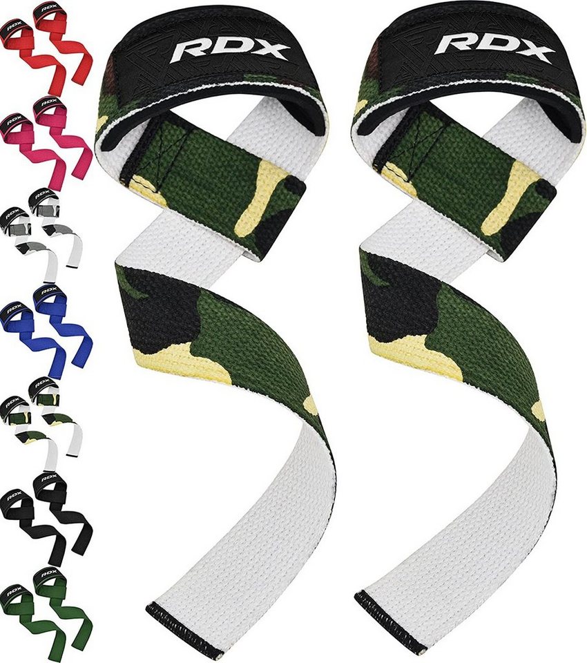 RDX Handgelenkschutz RDX Lifting Straps Strength Training, 60 cm lange professionelle von RDX