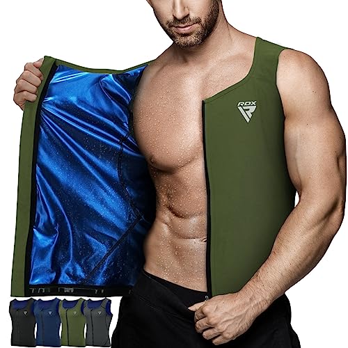 RDX Herren Sauna Shirt Sauna Weste Schwitzanzug Herren Body Shaper Workout Hot Tank Top Bauch Abnehmen Shapewear RDX Herren Sauna Shirt Sauna Weste Schwitzanzug Herren Body Shaper Workout Hot Tank Top Bauch Abnehmen Shapewear von RDX
