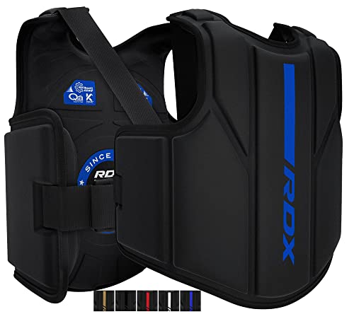 RDX Körperschutz Kampfsport, Maya Hide Leder Bauchschutz perfekt für Kickboxen, MMA Training, Muay Thai, Kampfsport, Boxtraining, Verstellbar Kampfweste Verwendung in Heim- und Fitnessstudio-Workouts RDX Körperschutz Kampfsport, Maya Hide Leder Bauchschutz perfekt für Kickboxen, MMA Training, Muay Thai, Kampfsport, Boxtraining, Verstellbar Kampfweste Verwendung in Heim- und Fitnessstudio-Workouts von RDX