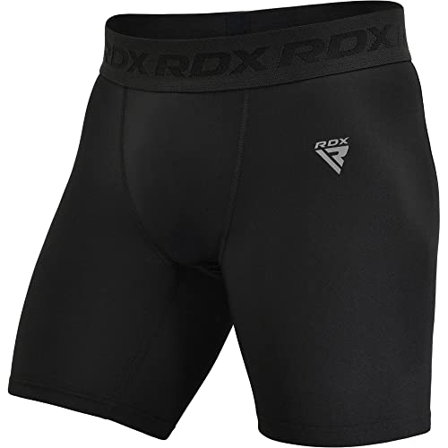 RDX Kompressionsshorts Herren Thermisch Funktionswäsche Kurze Tight Compression kurz Base Layer Hose Funktionsunterwäsche Boxershorts, L, Schwarz RDX Kompressionsshorts Herren Thermisch Funktionswäsche Kurze Tight Compression kurz Base Layer Hose Funktionsunterwäsche Boxershorts, L, Schwarz von RDX