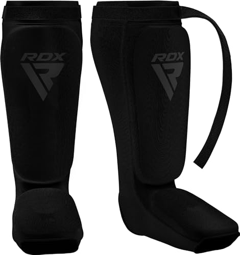 RDX Schienbeinschoner Kickboxen, Schienbeinschützer Thaiboxen Kampfsport Muay Thai MMA Spannschützer, Schienbeinschutz Polster Shin Guard Sparring, Herren Damen Fußschutz Kick Boxing Ausrüstung RDX Schienbeinschoner Kickboxen, Schienbeinschützer Thaiboxen Kampfsport Muay Thai MMA Spannschützer, Schienbeinschutz Polster Shin Guard Sparring, Herren Damen Fußschutz Kick Boxing Ausrüstung von RDX