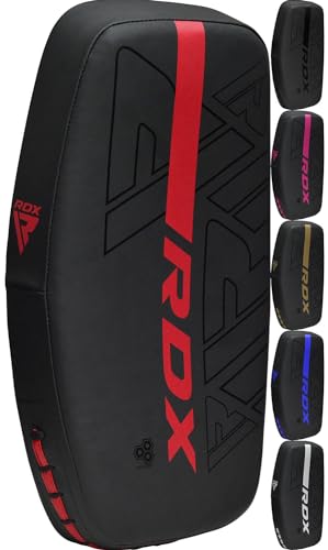 RDX Schlagpolster zum Kampfsport, Kickboxen, Muay Thai Training, Maya Hide Leder Kara Schlagkissen, Boxen, MMA, Groß Thai Pads, Trainerpratzen, Boxpratzen, Boxpads, Thaiboxen, Karate RDX Schlagpolster zum Kampfsport, Kickboxen, Muay Thai Training, Maya Hide Leder Kara Schlagkissen, Boxen, MMA, Groß Thai Pads, Trainerpratzen, Boxpratzen, Boxpads, Thaiboxen, Karate von RDX