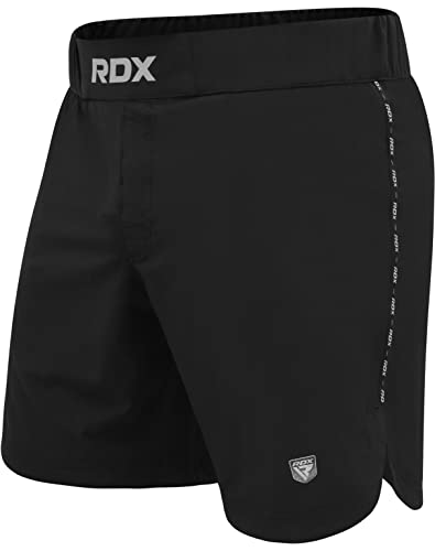 RDX MMA Shorts Sporthose Herren Kurz, Kampfsport Boxen Trainingshose Männer, Kickboxen Muay Thai Boxing Grappling Boxhose Sparring, Freefight Martial Arts Kampfshorts Fitness Laufhose Jogginghose von RDX