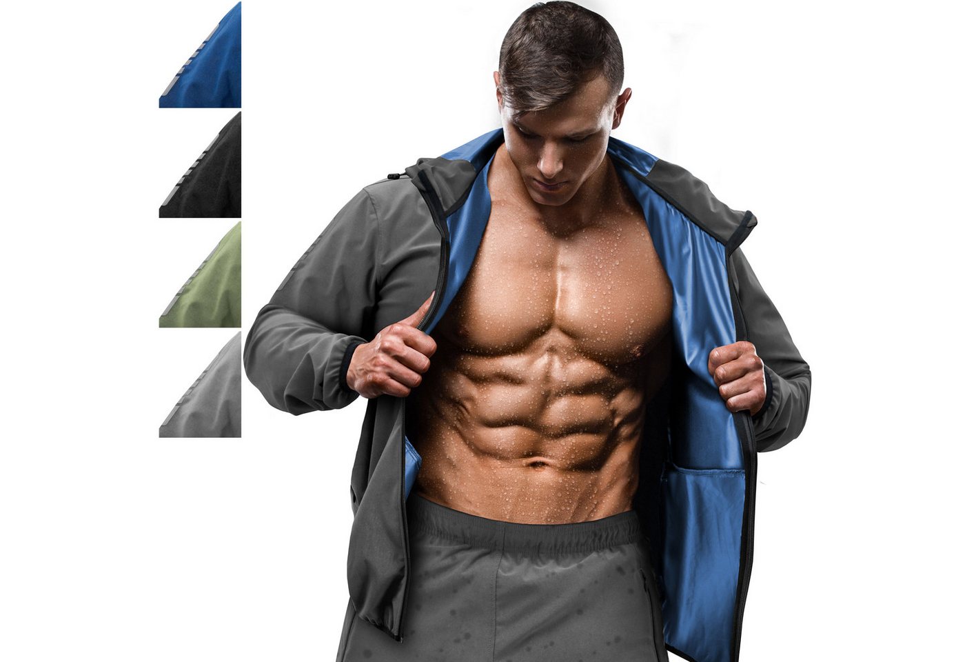 RDX Thermohemd RDX Jogginganzug zum Abnehmen, Saunaanzug Trainingsanzug Männer Frauen RDX Thermohemd RDX Jogginganzug zum Abnehmen, Saunaanzug Trainingsanzug Männer Frauen von RDX