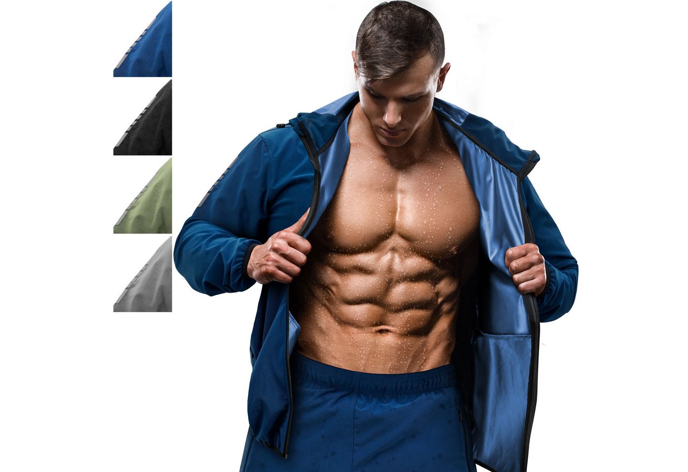 RDX Thermohemd RDX Jogginganzug zum Abnehmen, Saunaanzug Trainingsanzug Männer Frauen RDX Thermohemd RDX Jogginganzug zum Abnehmen, Saunaanzug Trainingsanzug Männer Frauen von RDX