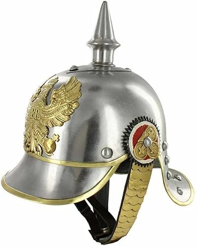 Deutscher Pickelhaube Helm Preußischer Helm WW1 Helm Langspike Deutscher Pickelhaube Helm Preußischer Helm WW1 Helm Langspike von REAL NAUTICAL STORE