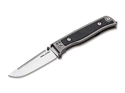 Real Steel Unisex – Erwachsene Relict Taschenmesser, schwarz, one Size Real Steel Unisex – Erwachsene Relict Taschenmesser, schwarz, one Size von Real Steel