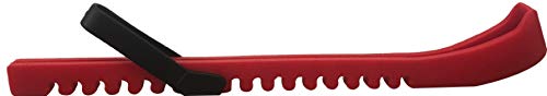 REAPER verstellbare Kufenschoner Rot - aus Kunststoff - 1Paar - KUFENSCHUTZ - Eishockey - Schlittschuhe von REAPER