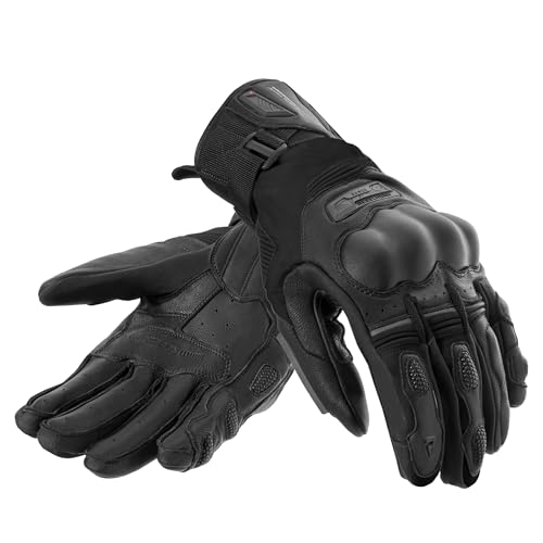 REBELHORN Range Motorradhandschuhe Herren | Ziegenleder | Knöchel SAS-TEC Protektoren | Superfabric Einsätze | Doppelte Manschettenverstellung | Wischer am Daumen REBELHORN Range Motorradhandschuhe Herren | Ziegenleder | Knöchel SAS-TEC Protektoren | Superfabric Einsätze | Doppelte Manschettenverstellung | Wischer am Daumen von REBELHORN