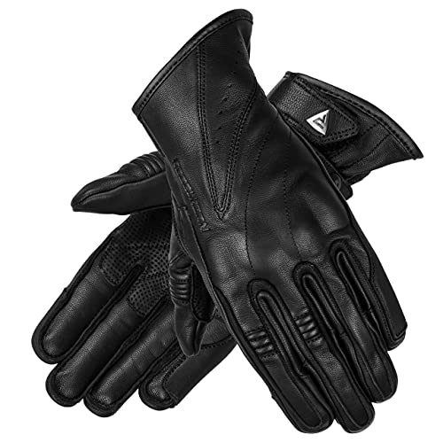 REBELHORN Runner Lady Ziegenleder-Leder-Motorradhandschuhe für Frauen-Schaumpaneellüftung Touchscreen-freundliche Pads Flexible Elemente REBELHORN Runner Lady Ziegenleder-Leder-Motorradhandschuhe für Frauen-Schaumpaneellüftung Touchscreen-freundliche Pads Flexible Elemente von REBELHORN