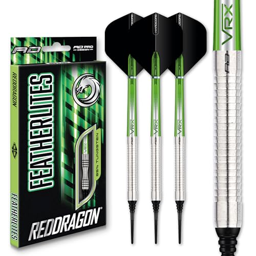 RED DRAGON Featherlite 15g Weiche Spitze mit Dart Flüge und Dart-Schäften RED DRAGON Featherlite 15g Weiche Spitze mit Dart Flüge und Dart-Schäften von RED DRAGON