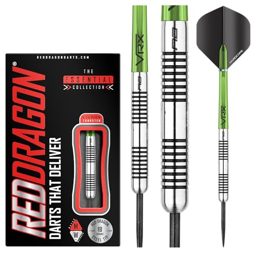 RED DRAGON Featherlite 7: 18g Tungsten Darts mit Flights und Schäfte RED DRAGON Featherlite 7: 18g Tungsten Darts mit Flights und Schäfte von RED DRAGON