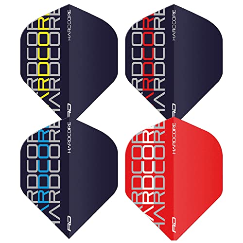 RED DRAGON Hardcore Auswahlpackung Extra Dicke Standard Dart Flights - 4 oder 5 Sätze pro Packung (12 oder 15 Flights insgesamt) je nach Packungsgröße (XT RD) RED DRAGON Hardcore Auswahlpackung Extra Dicke Standard Dart Flights - 4 oder 5 Sätze pro Packung (12 oder 15 Flights insgesamt) je nach Packungsgröße (XT RD) von RED DRAGON