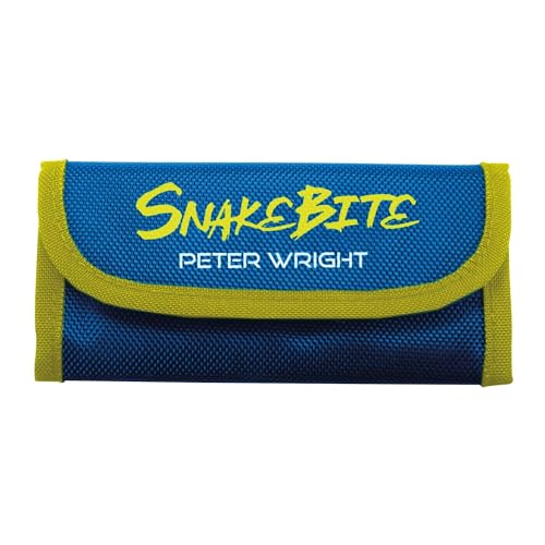 RED DRAGON Peter Wright Snakebite Trifold Dart Brieftaschel - Blau und Gelb RED DRAGON Peter Wright Snakebite Trifold Dart Brieftaschel - Blau und Gelb von RED DRAGON