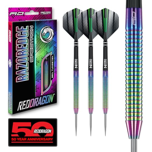 RED DRAGON Razor Edge Spectron 20 Gramm Dartpfeile Tungsten Profi Steel Darts mit Flights und Schäfte RED DRAGON Razor Edge Spectron 20 Gramm Dartpfeile Tungsten Profi Steel Darts mit Flights und Schäfte von RED DRAGON