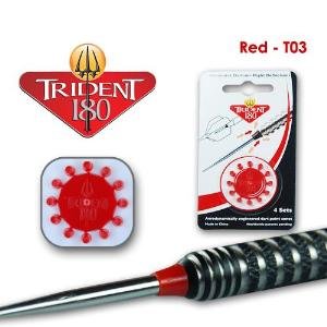 RED DRAGON Trident 180 - Dart Point Cones Rot von RED DRAGON