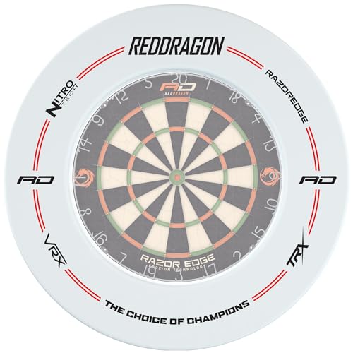 RED DRAGON Weiß Dartboard-Einfassung RED DRAGON Weiß Dartboard-Einfassung von RED DRAGON