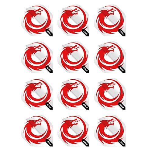RED DRAGON White Dragon Design Hardcore XT Dart Flights - 4 Sets Per Pack RED DRAGON White Dragon Design Hardcore XT Dart Flights - 4 Sets Per Pack von RED DRAGON
