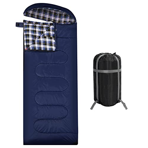 REDCAMP XL Baumwoll Schlafsack warm mit Abnehmbarer Kapuze,Bequeme Flanell Kompakt deckenschlafsack 3-4 Jahreszeit Kaltes Wetter Outdoor Winter für Angeln Camping, Marineblau mit 2lbs Füllung REDCAMP XL Baumwoll Schlafsack warm mit Abnehmbarer Kapuze,Bequeme Flanell Kompakt deckenschlafsack 3-4 Jahreszeit Kaltes Wetter Outdoor Winter für Angeln Camping, Marineblau mit 2lbs Füllung von REDCAMP