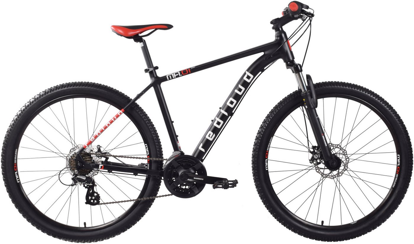 REDLOUD Mountainbike MA.01, 21 Gang Shimano Shimano Altus Schaltwerk, Kettenschaltung von REDLOUD