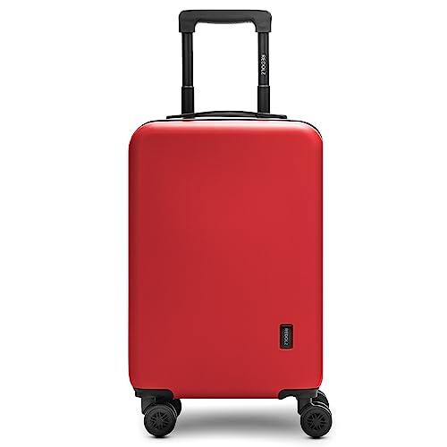 REDOLZ Kleiner Hartschalen Kabinen-Koffer | Cabin-Trolley 36 x 21 x 55 cm aus hochwertigem ABS Material | Ultra-leicht nur 2,66 kg für Damen & Herren | 4 Doppelrollen & TSA-Schloss (Essentials 09) von REDOLZ