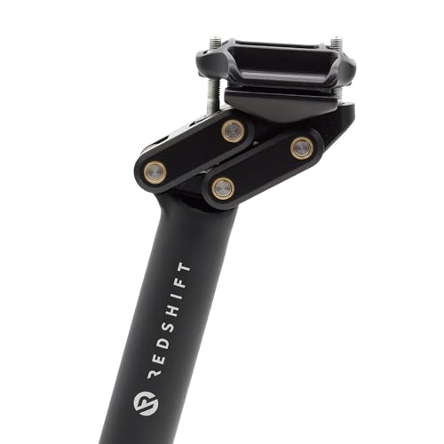 REDSHIFT Dual-Position Bike Seatpost, Aluminum Bicycle Seat Post Saddle Pole, Cycle Biking Accessories and Parts, 27.2mm x 350mm Black REDSHIFT Dual-Position Bike Seatpost, Aluminum Bicycle Seat Post Saddle Pole, Cycle Biking Accessories and Parts, 27.2mm x 350mm Black von REDSHIFT