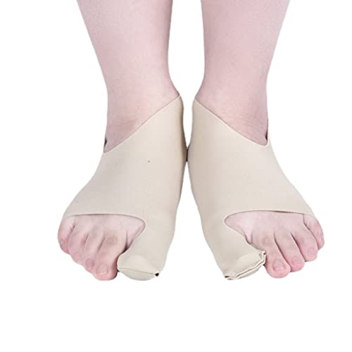 REDSNHH Ballenzehen-Glätter, Schutz-Entlastungsmanschette mit dehnbaren Gel-Ballenzehen-Pads, gepolsterte Schiene, überlappender Hallux-Valgus-Korrekturschutz, Hammerzehen-Schmerzen von REDSNHH