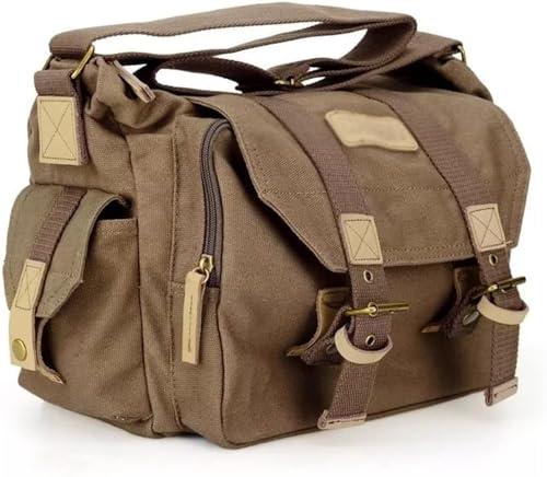 REDSNHH DSLR Kamera Schultertasche Canvas Kamera Rucksack Outdoor Foto Video Reisekamera Schutzhülle von REDSNHH