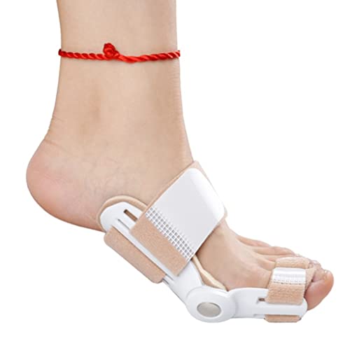 REDSNHH Doppelloch-Valgus-Korrektor für die Großzehe, Eversion des Fußknochens, Hallux Valgus, Ballenschienen-Glätter, Schmerzlinderungskorrektur, orthopädische Bedarfspflege von REDSNHH