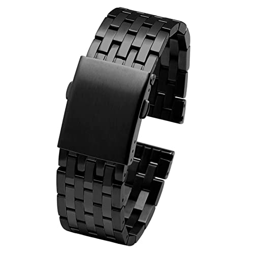 REDSNHH Edelstahl-Uhrenarmband für Diesel DZ4316 DZ7395 7305 4209 4215 Männer Metall solide Handgelenk Armband Armband 24mm 26mm 28mm 30mm Uhrenarmbänder von REDSNHH