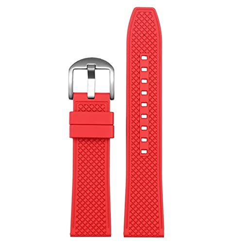 REDSNHH Gummiarmband 20m 22mm Schnellverschluss Uhr Ersatzarmband Männer Uhrenarmbänder von REDSNHH