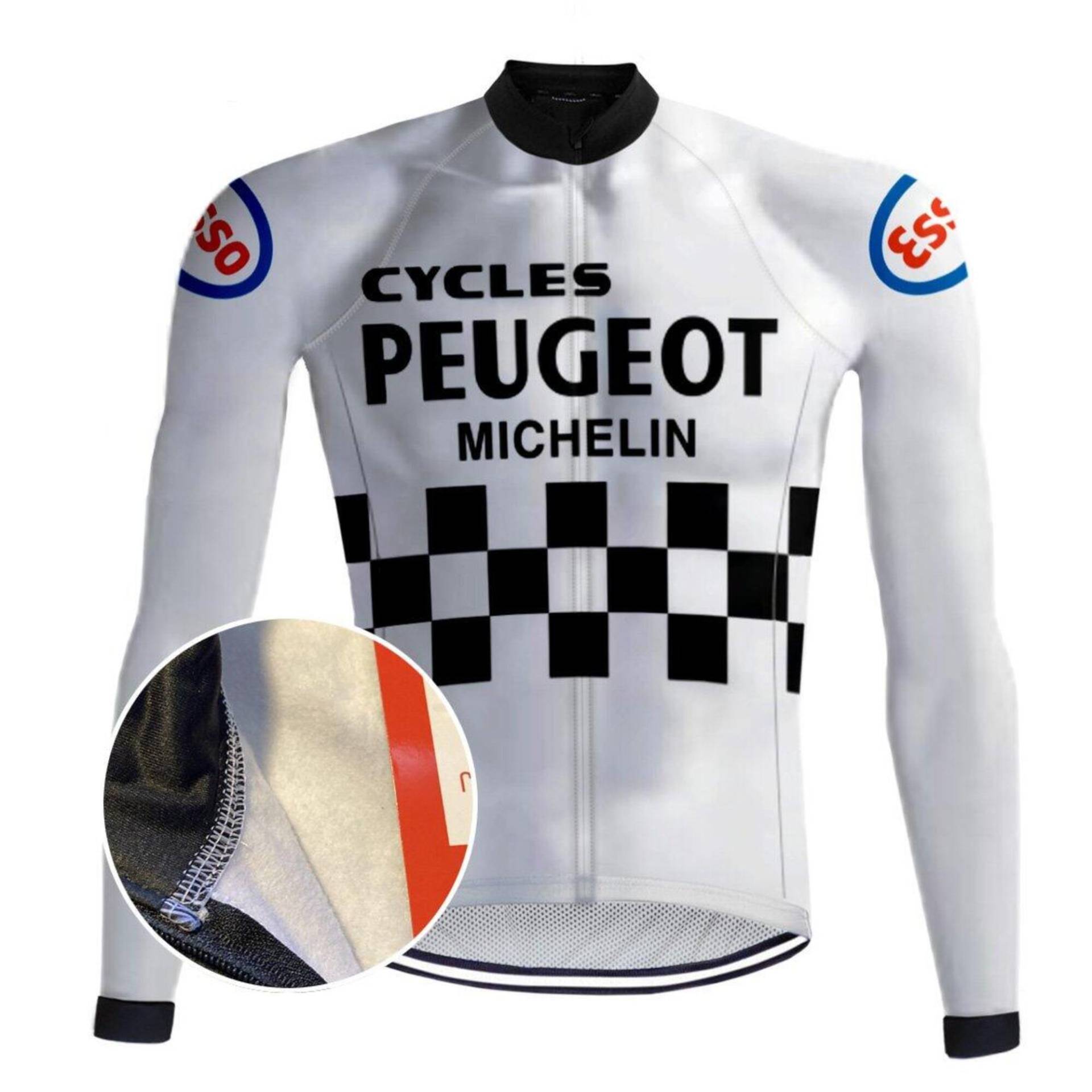 Camisa Retro Peugeot Blanca (Polar) - RedTed von REDTED