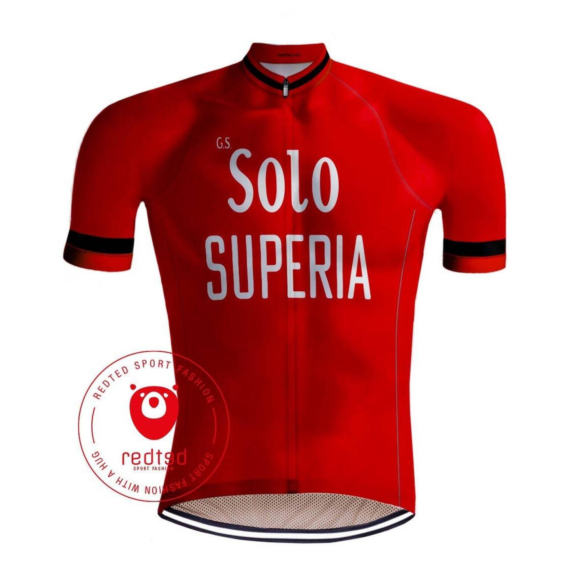 Camiseta ciclista retro Solo Superia - RedTed von REDTED