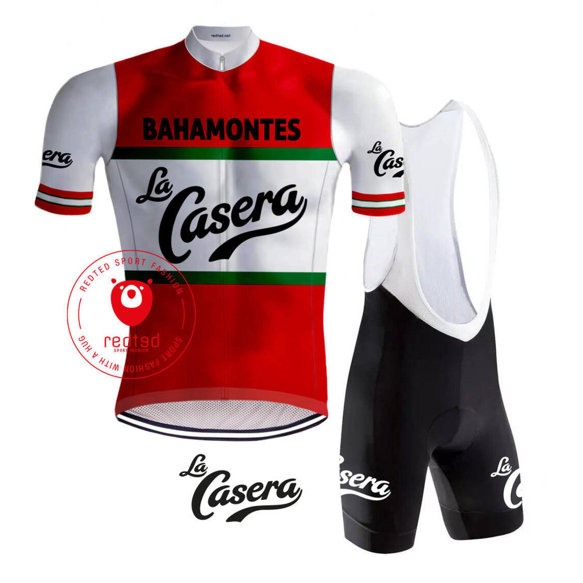 Retro Radsport Outfit La Casera - REDTED von REDTED