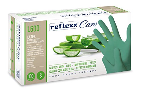Reflexx L600 Einweghandschuhe, 100 Stück, grün Reflexx L600 Einweghandschuhe, 100 Stück, grün von REFLEXX
