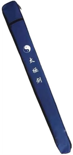 Multifunktions Schwerttasche,Kampfsport-Waffenträger Tragetasche Mit Schultergurt,Martial Arts Schwert Sword Tai Chi Set Prop- Aufbewahrungstasche, Tragetasche Für Bokken, Katana B,L110cm von REHOOF